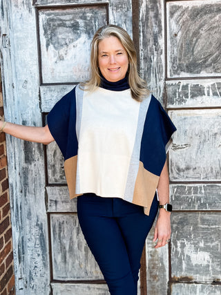 Jennifer Poncho Top