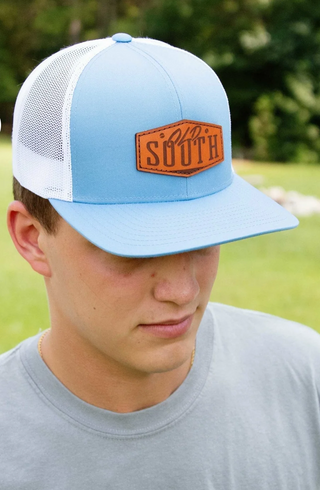 Blue old south hat