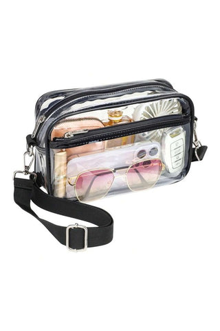 Clear bag tote