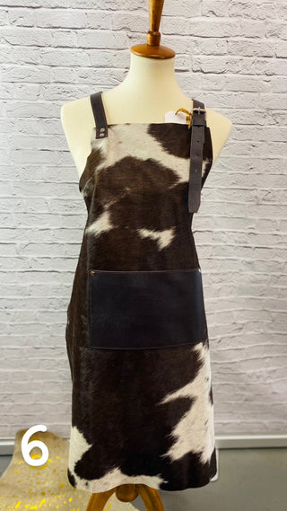 Cowhide Aprons